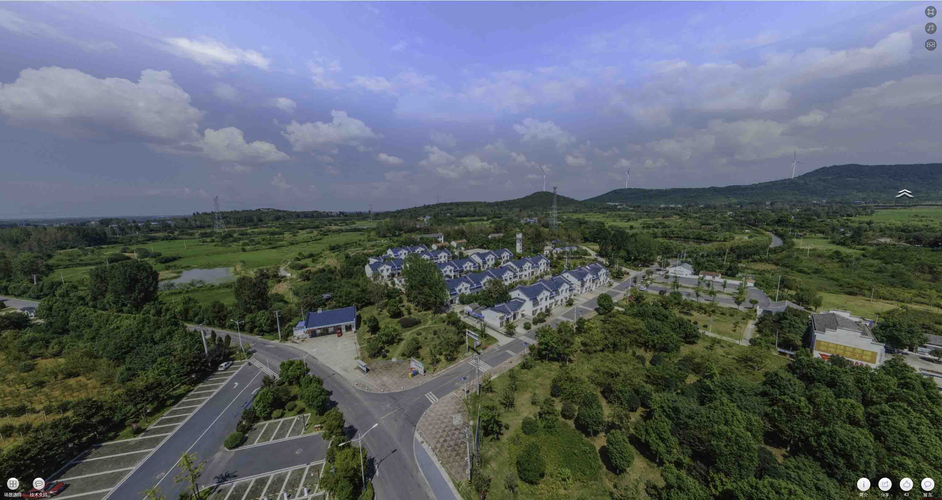 临城镇360全景拍摄：记录生活每一刻的完整视角——在手绘地图中的创意应用
